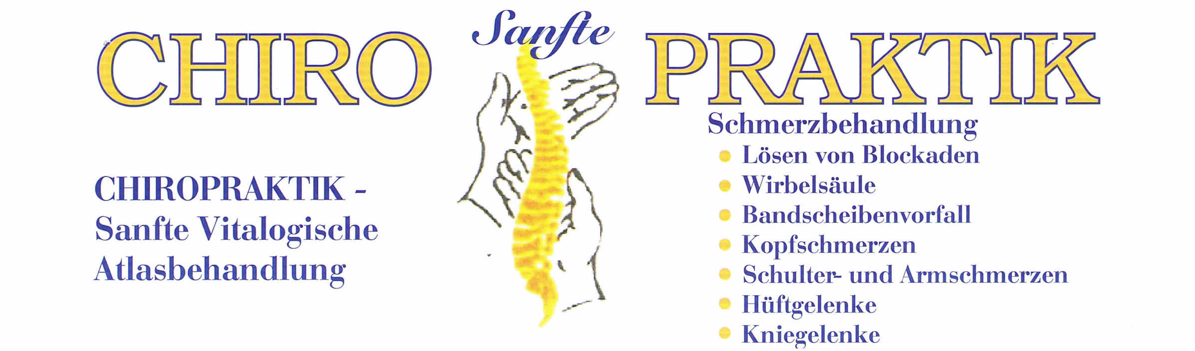 Sanfte Chiropraktik